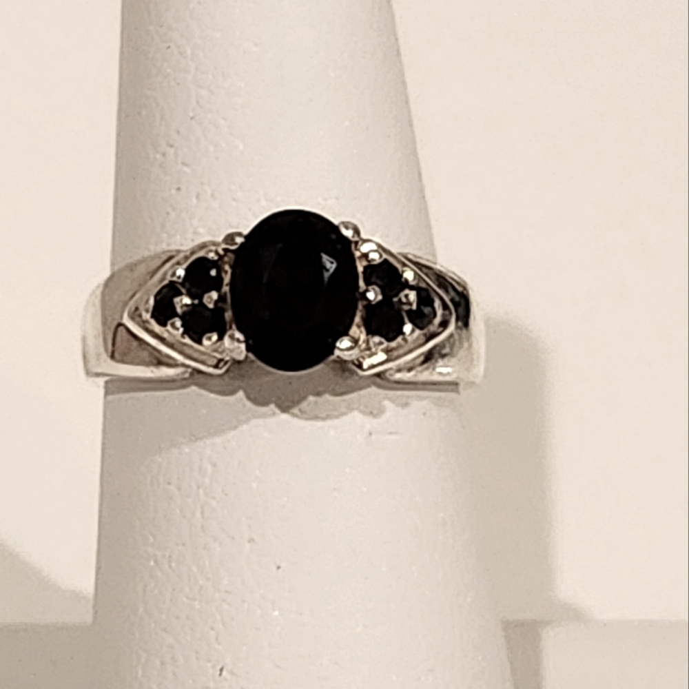 3 for $20 925 LAB CREATED SAPPHIRE RING STERLING SILVER 925